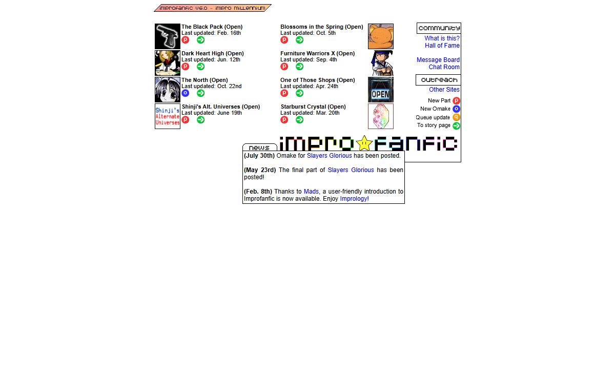 Improfanfic