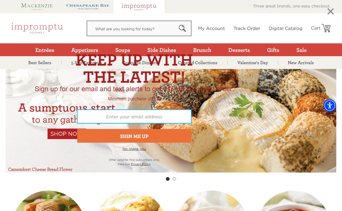 Gourmet Foods & Prepared Meals | Impromptu Gourmet