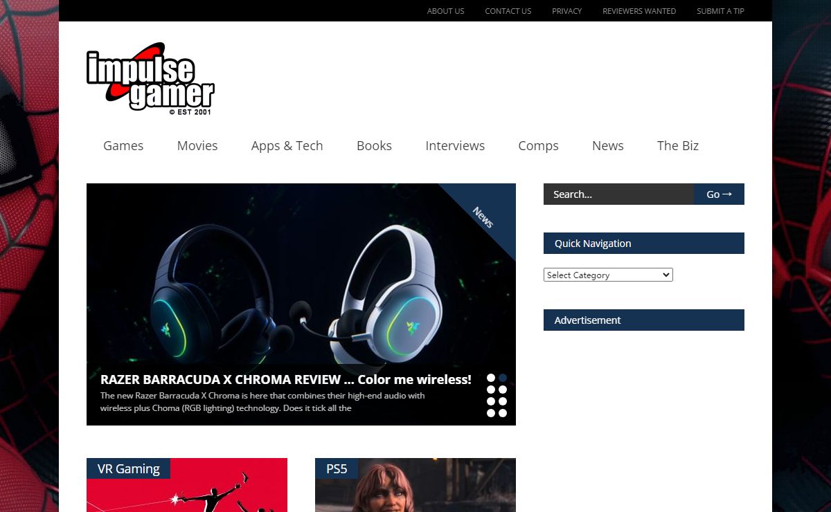Impulse Gamer - Your Place for Gaming, Film, Pop Culture & Tech