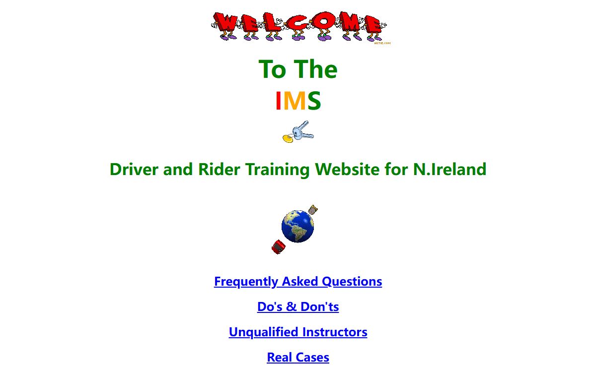 Driving ...IMS Driver Rider Training Motorbike