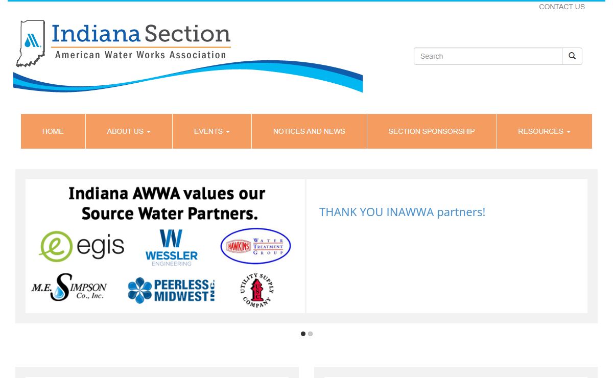Welcome! - Indiana Section American Water Works Association