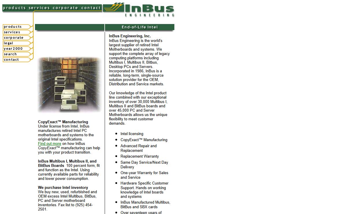 Intel Motherboards,Intel Multibus, Bitbus, sales and service