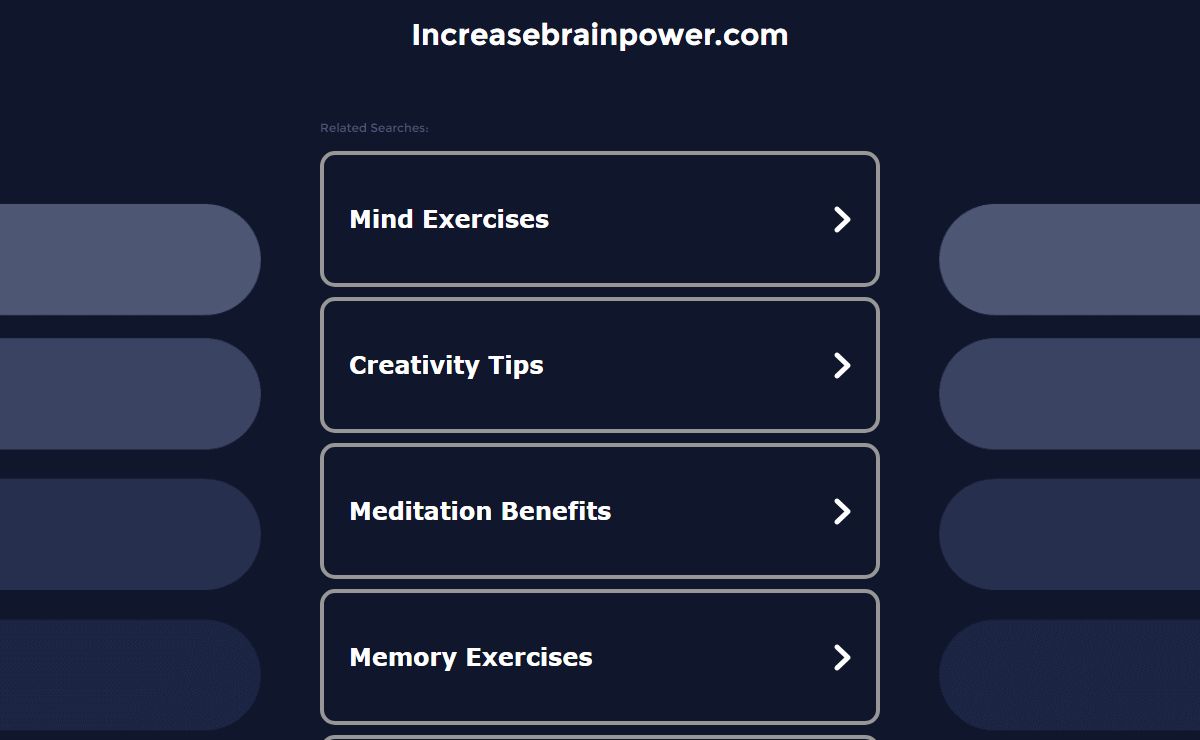 Increasebrainpower.com