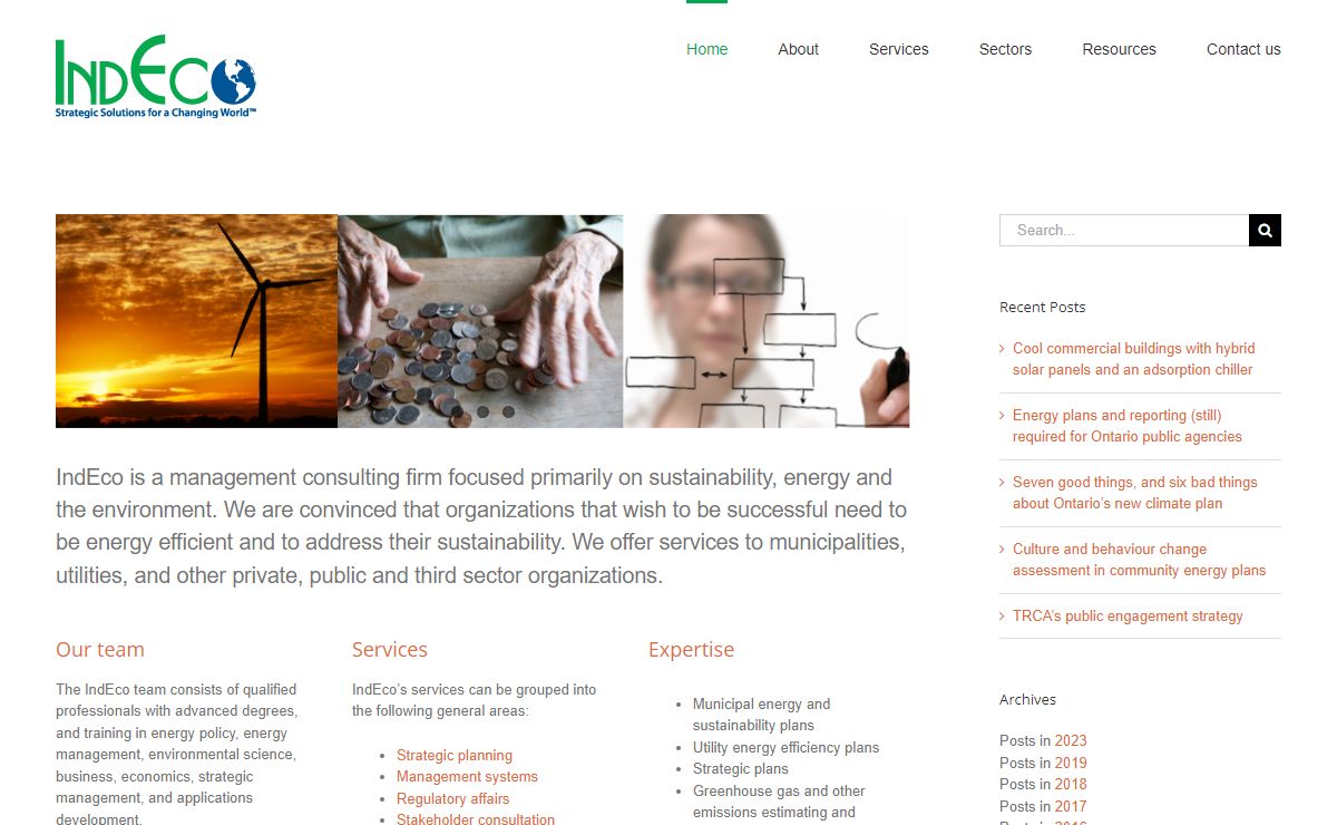 Home – IndEco: consultants on sustainability
