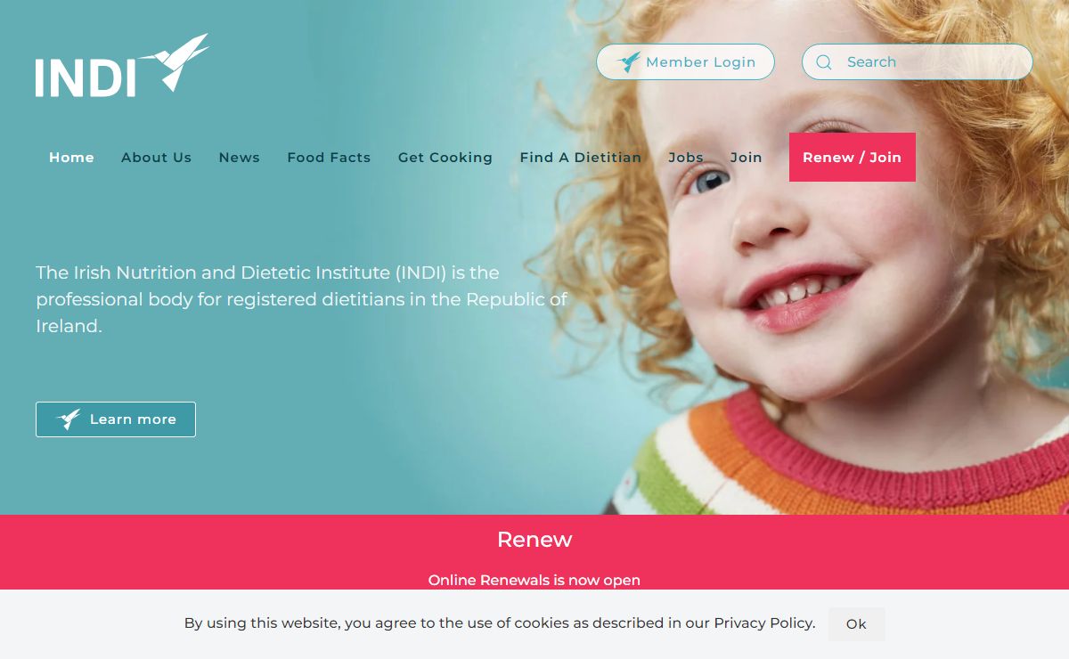 Welcome to Irish Nutrition & Dietetic Institute (INDI) Website - INDI