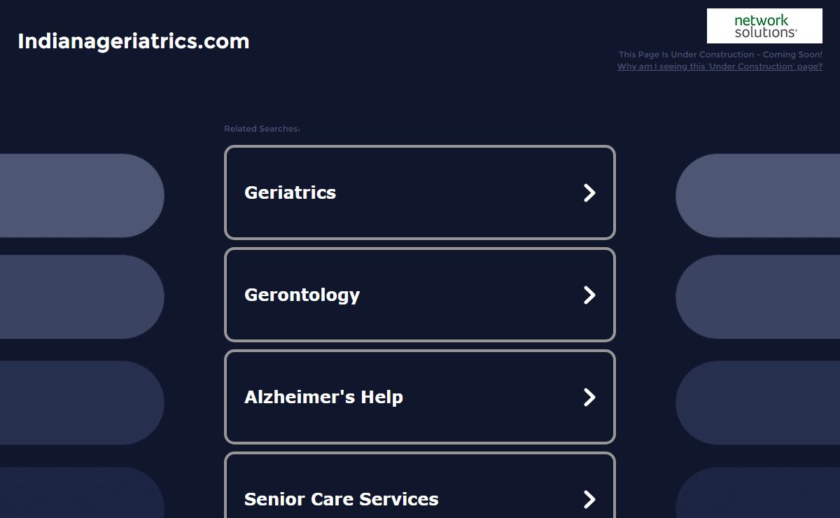 Indianageriatrics.com