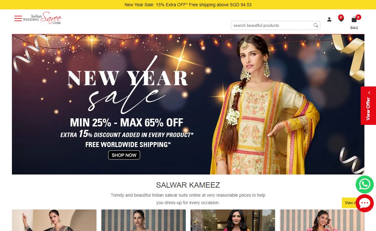 Indian Dresses - Ethnic Wear, Bridal Outfits, Wedding Clothes