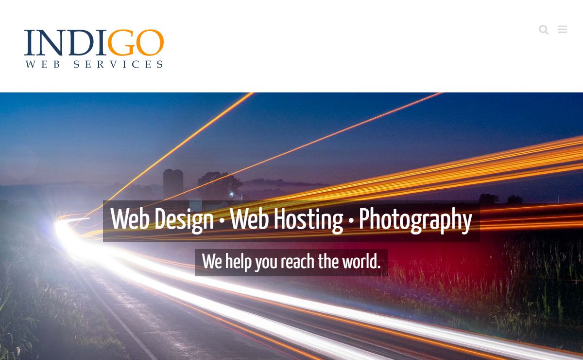 Web Design, Web Hosting & Photography Services | Indigo Web Services
