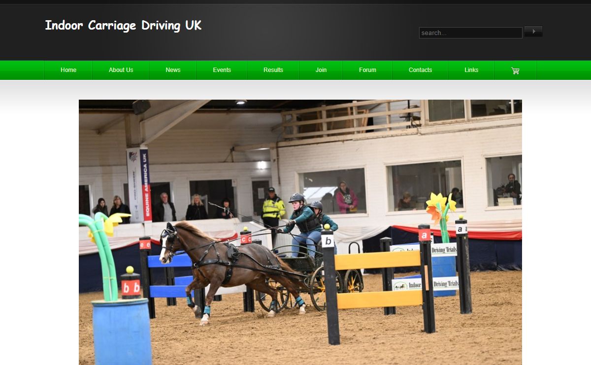 Indoor Carriage Driving UK