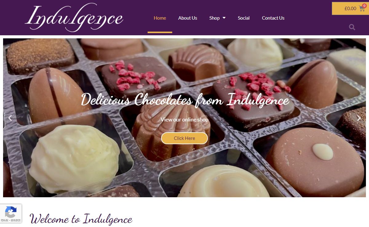 Indulgence Chocolates • Clevedon • Quality Belgian Chocolates Online