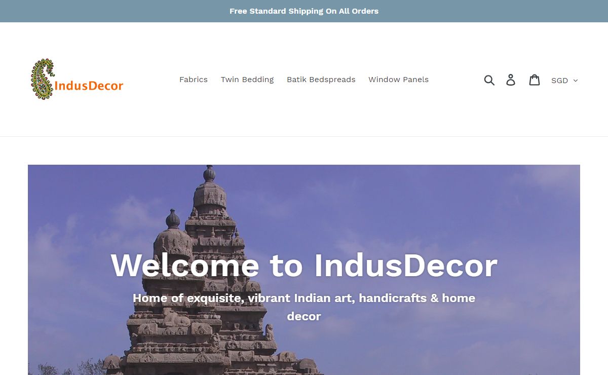 Indian Bedding, handmade bed linen, block print fabrics & India batik – IndusDecor