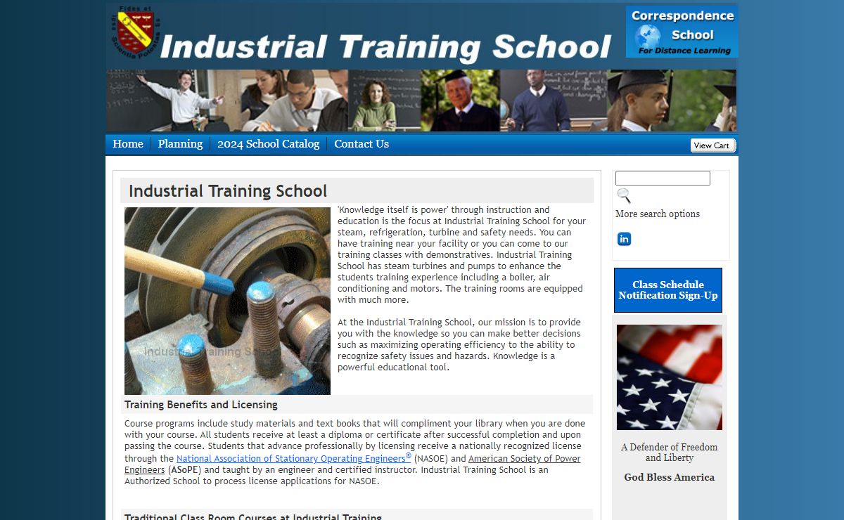 Industrial Training School
