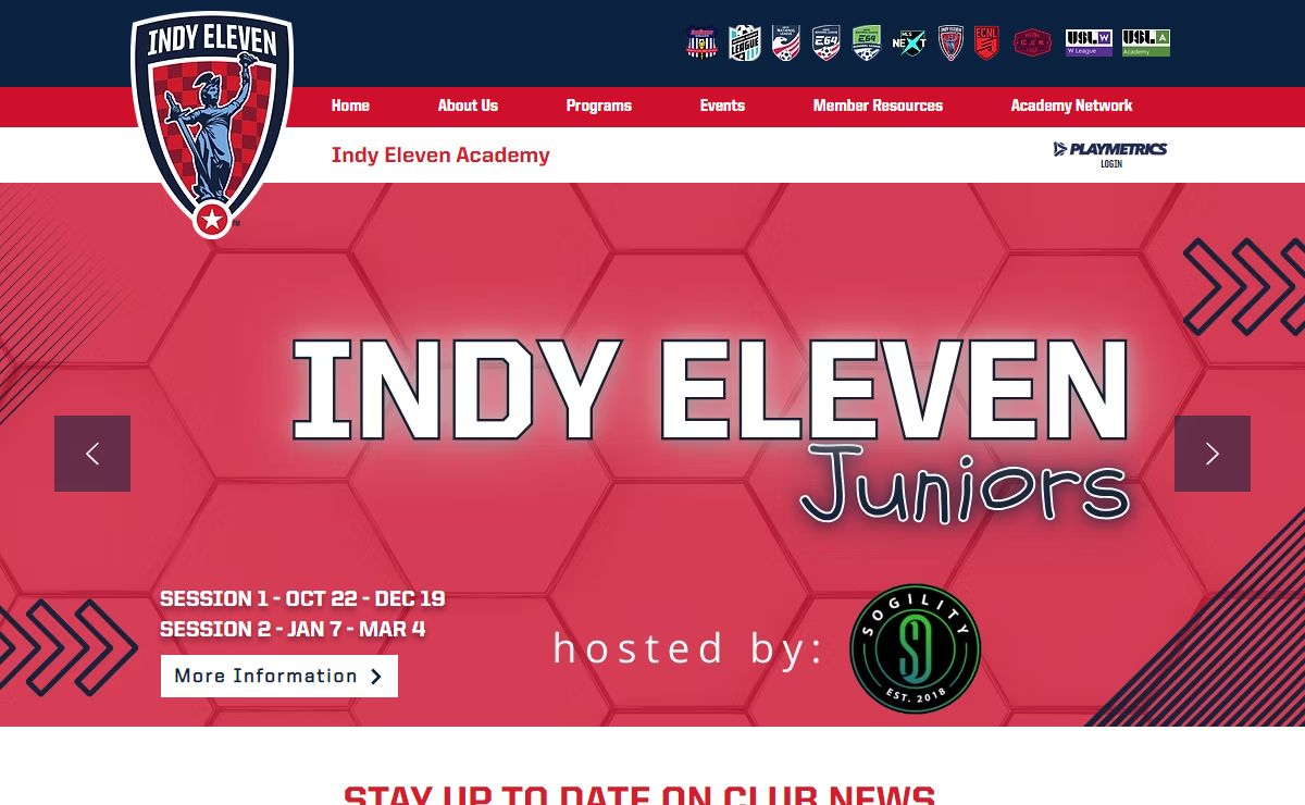 Indy Eleven Academy | Soccer Club