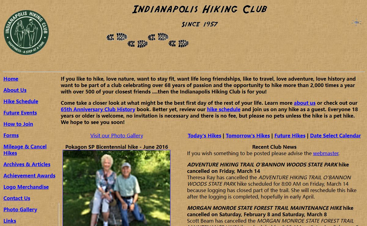 The Indianapolis Hiking Club
