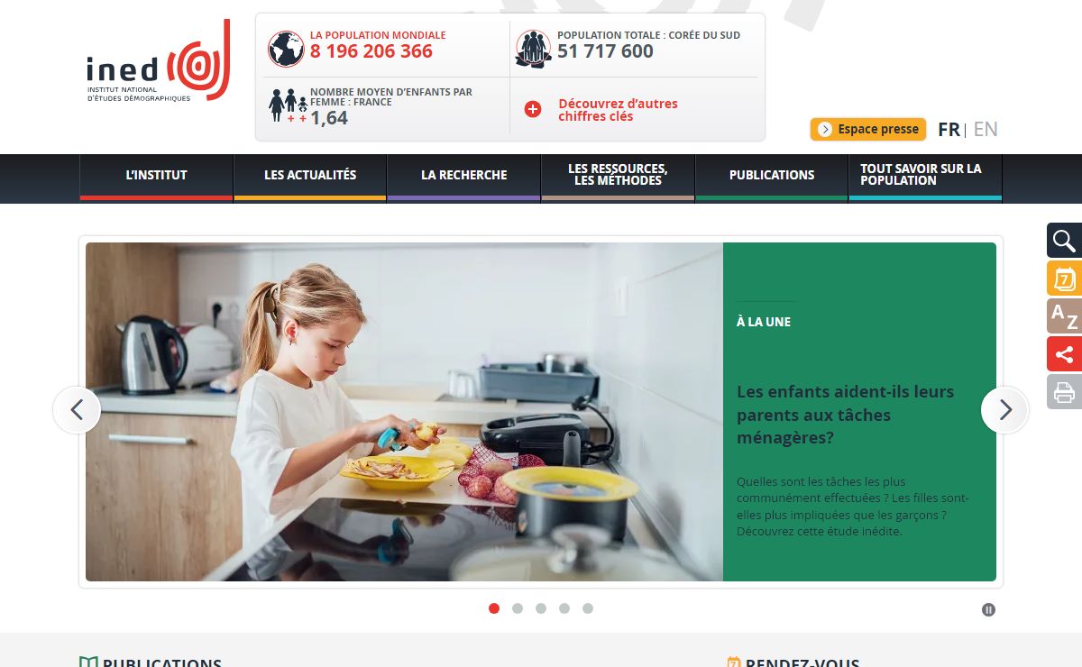 Ined - Institut national d’études démographiques