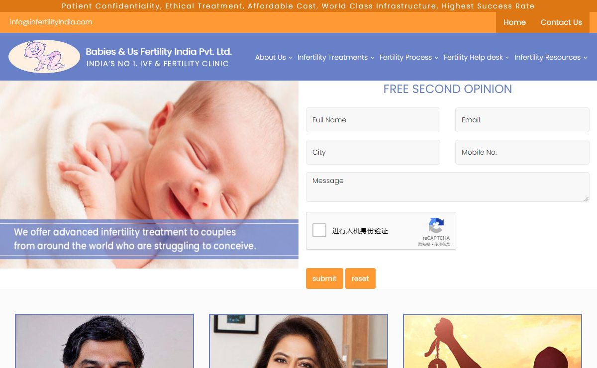 IVF Clinic India, IVF Treatment in Best Infertility Clinic India