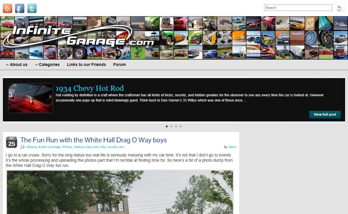 Infinite-Garage – Custom cars, hot rods, muscle cars, car shows, tuner cars…. All Things Automotive
