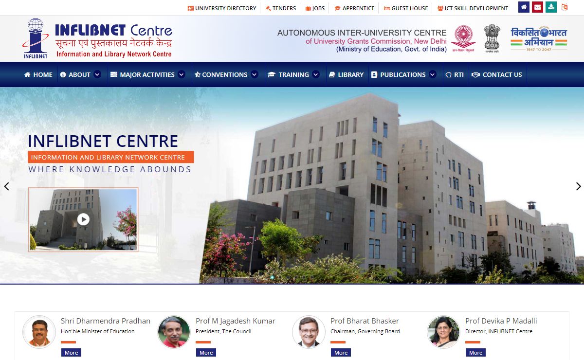 INFLIBNET Centre Gandhinagar