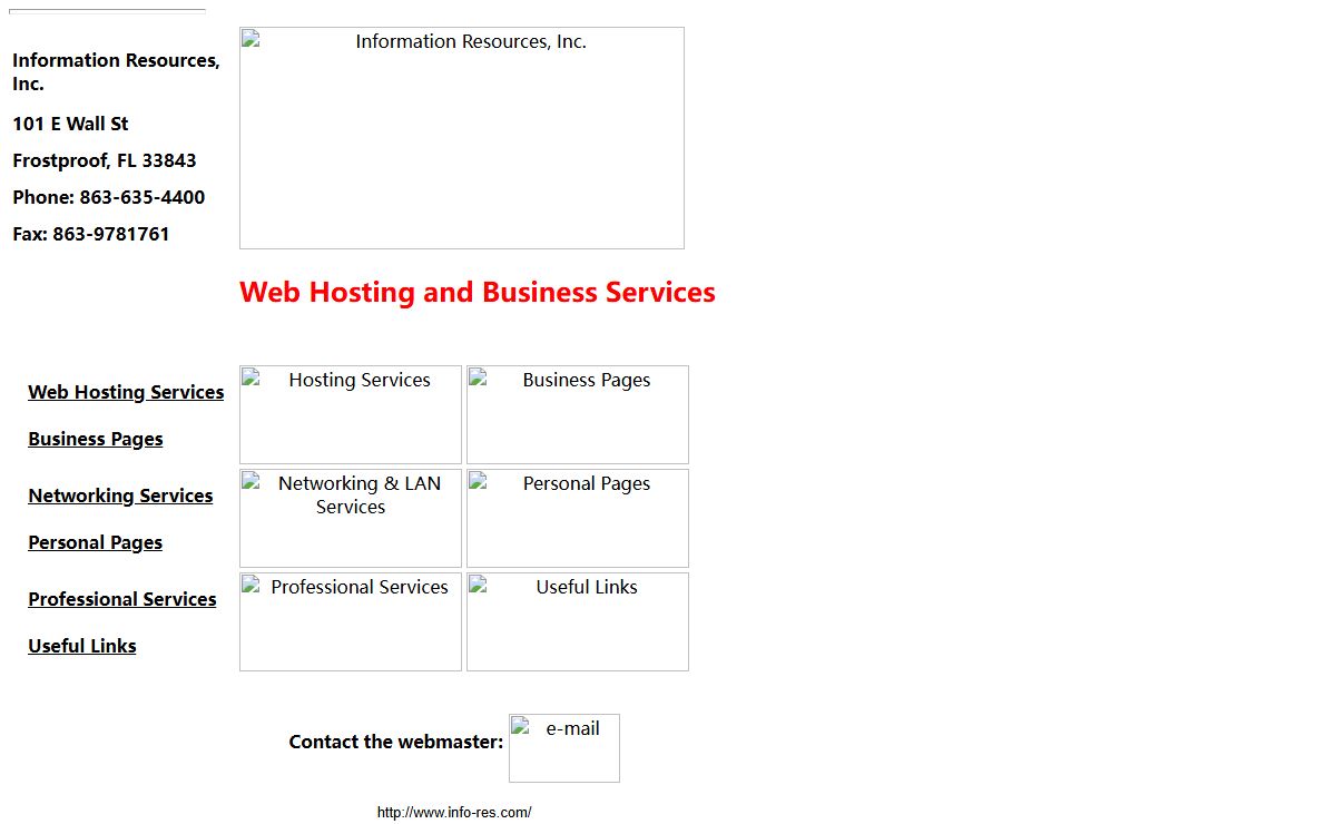 Information Resources Inc