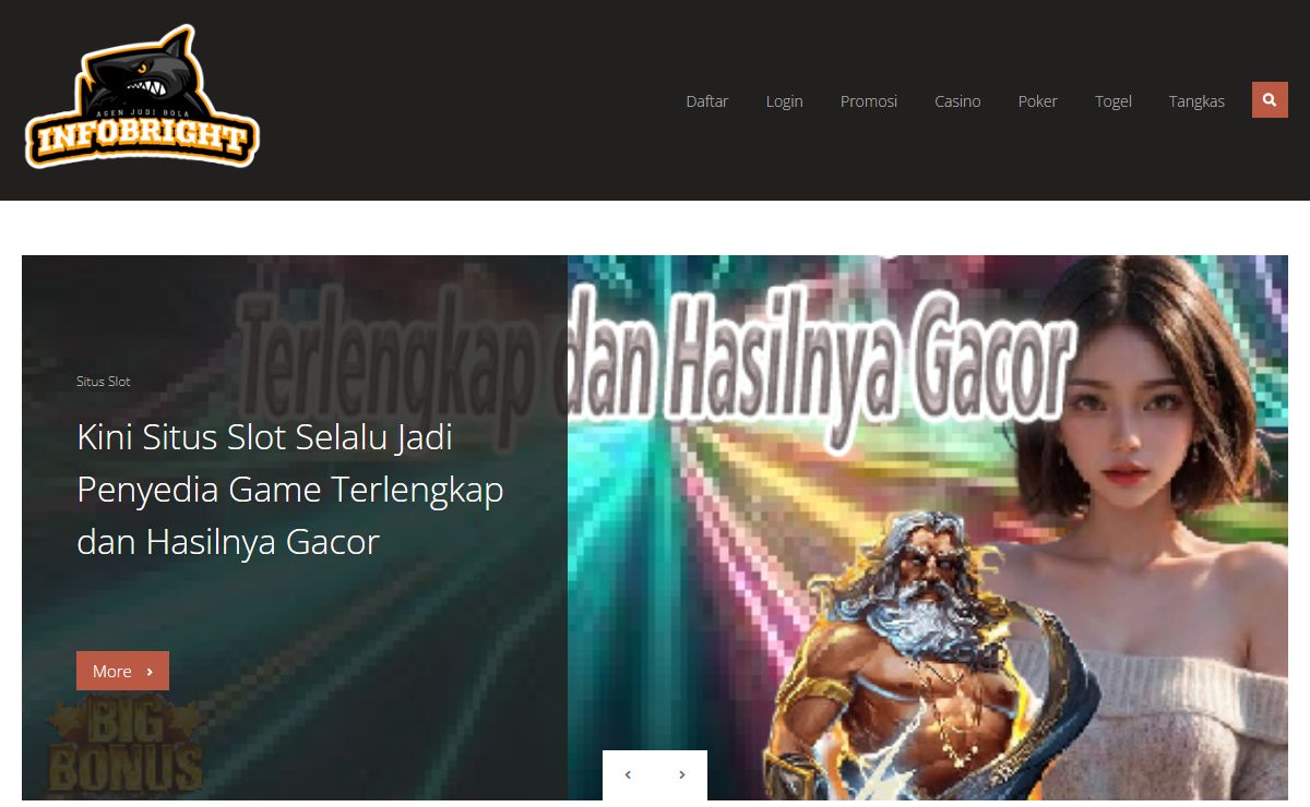 Daftar Judi Bola dan Slot Online di Agen SBOBET Terpercaya - Bandar Situs Slot Online Terbesar & Sbobet Terpercaya
