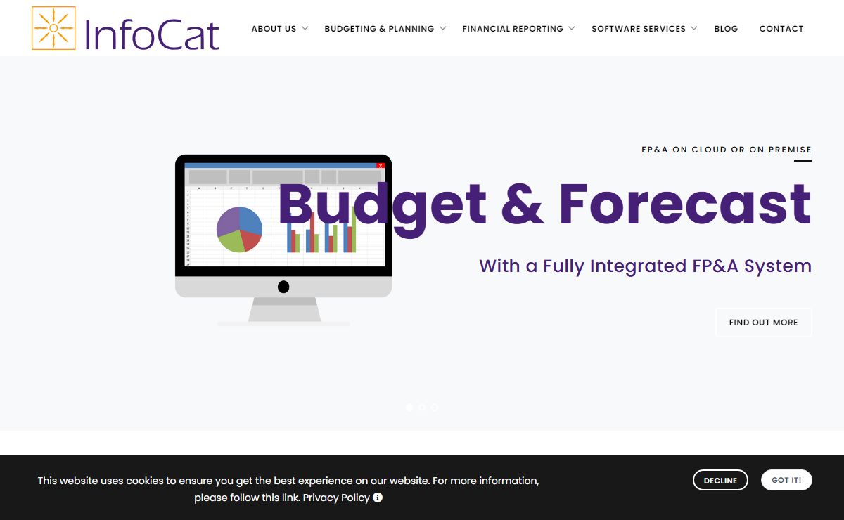 Financial Planning & Analysis Software Consultancy | InfoCat