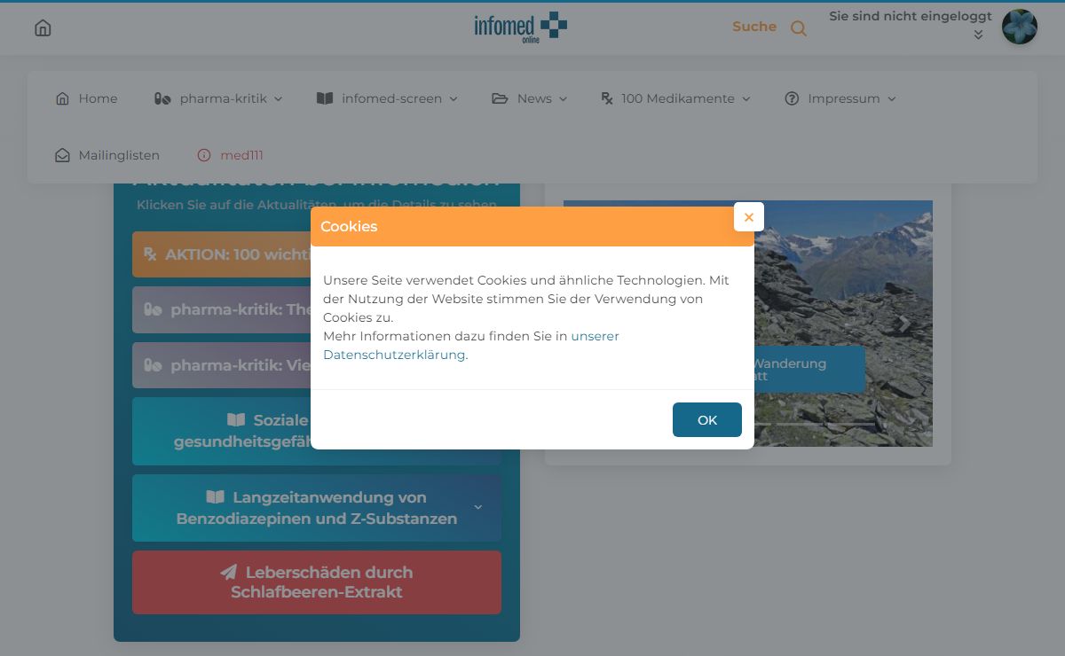 Infomed Online -- Homepage
