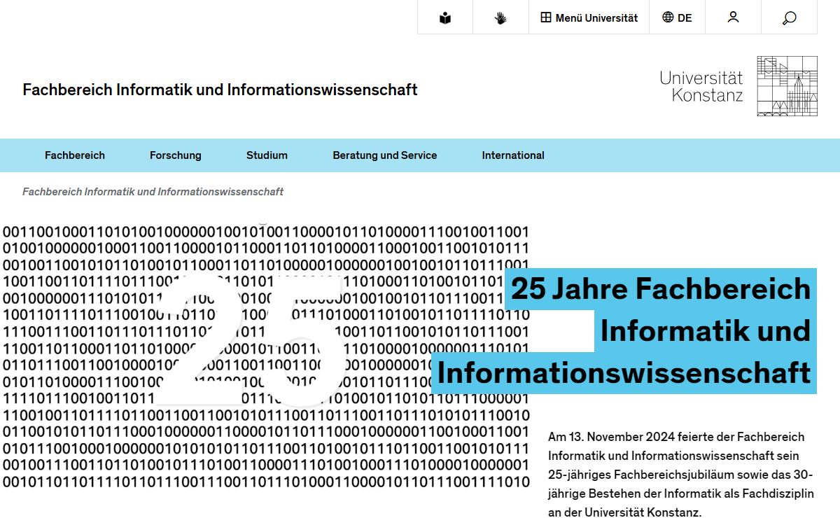 Fachbereich Informatik und Informationswissenschaft