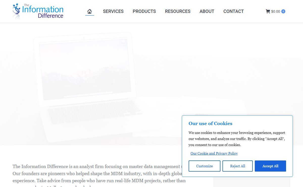 Home - The Information Difference - Pioneers in Data Management