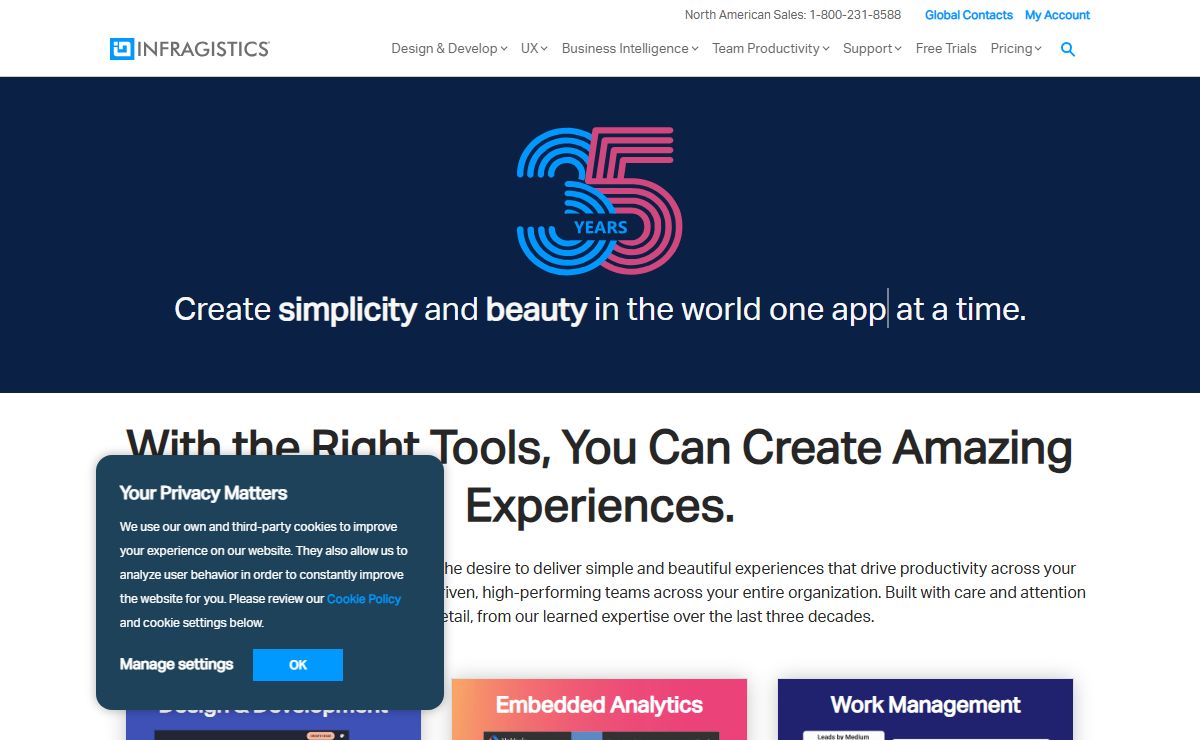 Infragistics UI Controls and Tools For Developers and UX Pros