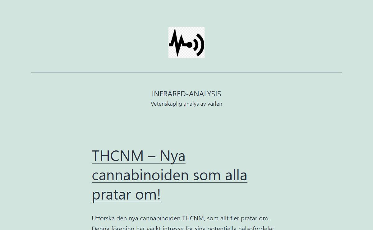 Infrared-Analysis - Vetenskaplig analys av värlen
