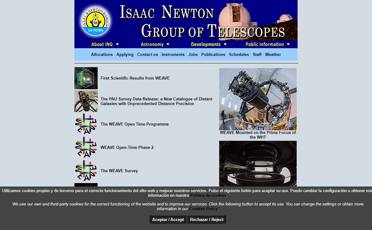 Isaac Newton Group of Telescopes
