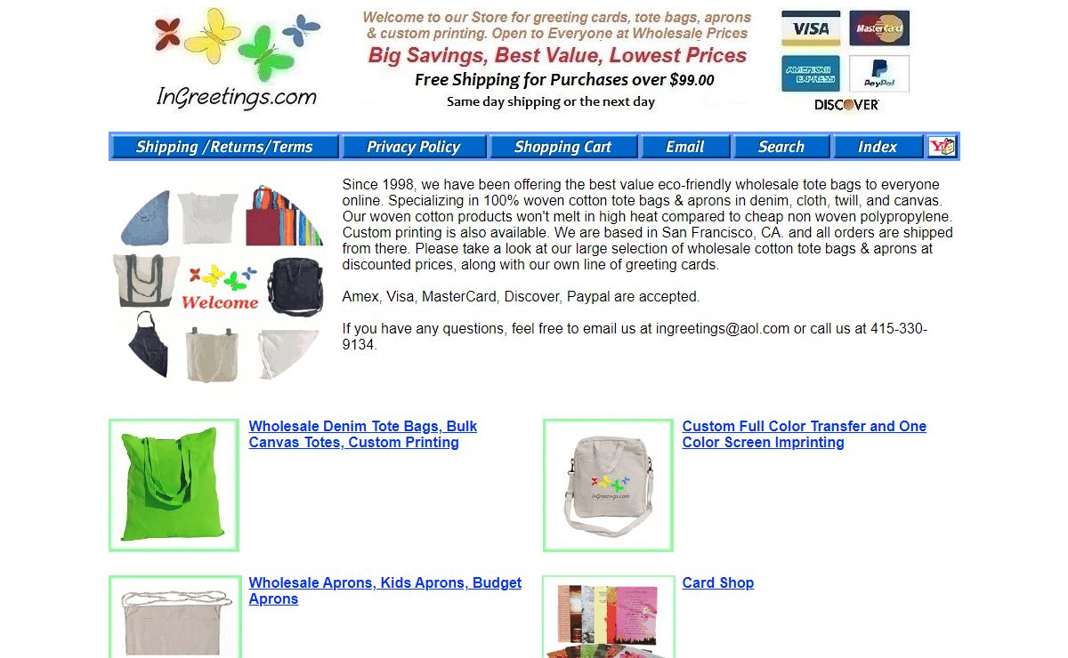 Wholesale Tote Bags, Bulk Denim Totes, Canvas Zippered Bags - InGreetings.com