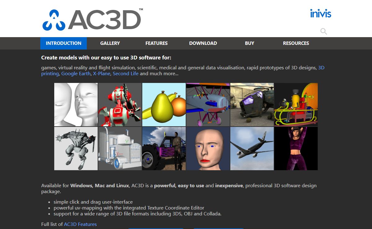 AC3D - Easy to use 3D software