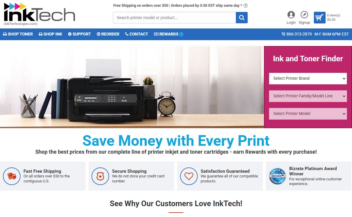 Printer Ink Cartridges | Printer Toner Cartridges | Ink Technologies