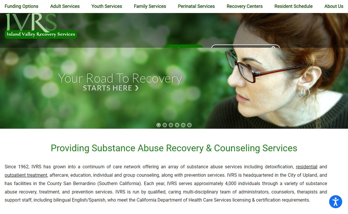 IVRS :: Inland Valley Recovery Services - drug and alcohol recovery center