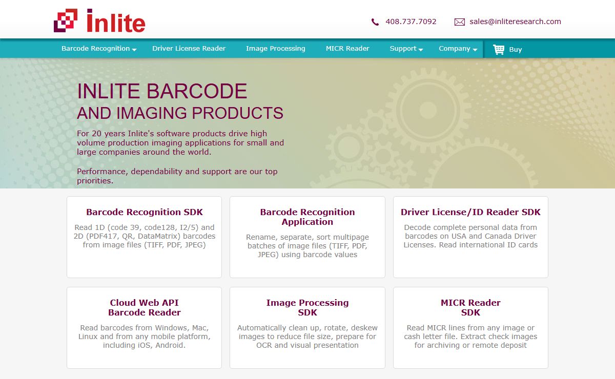 Barcode Recognition and Image Processing SDK
