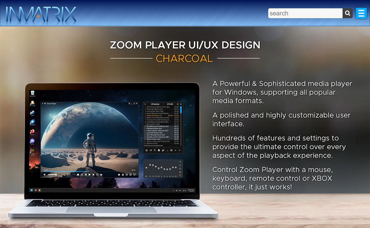 Zoom Player | Inmatrix.com