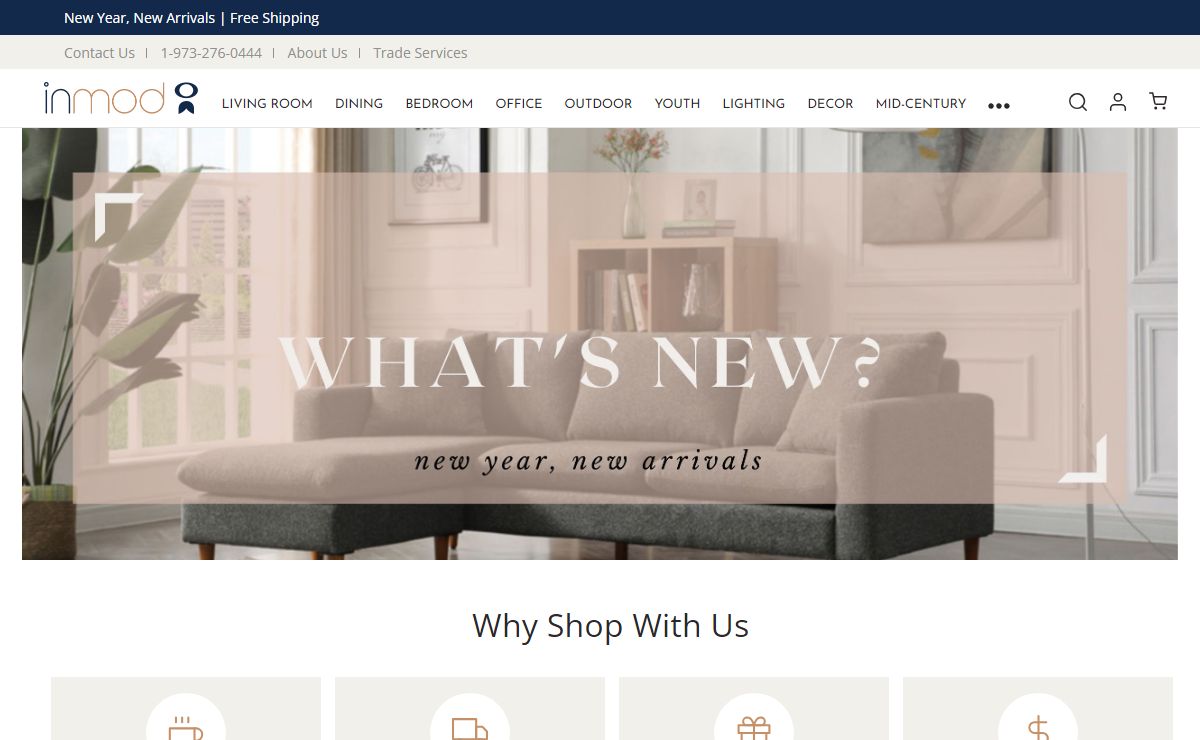 Modern Furniture & Home Decor Online | Inmod