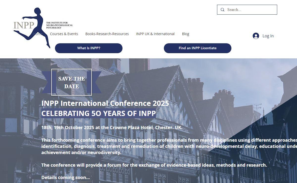 INPP | The Institute for Neuro-Physiological Psychology | Neuro-Developmental Education