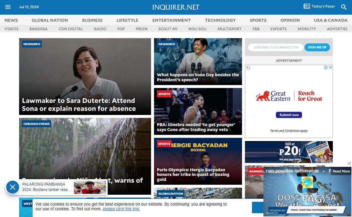 INQUIRER.net | Philippine news for Filipinos