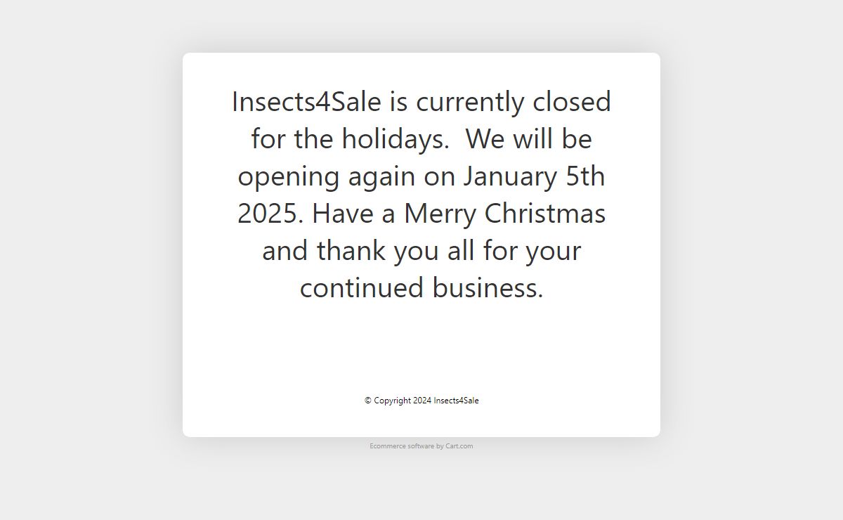 Insects4Sale