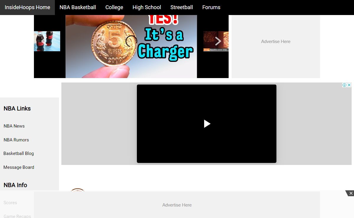 NBA Website InsideHoops.com - NBA Basketball News, Rumors, Info and Analysis