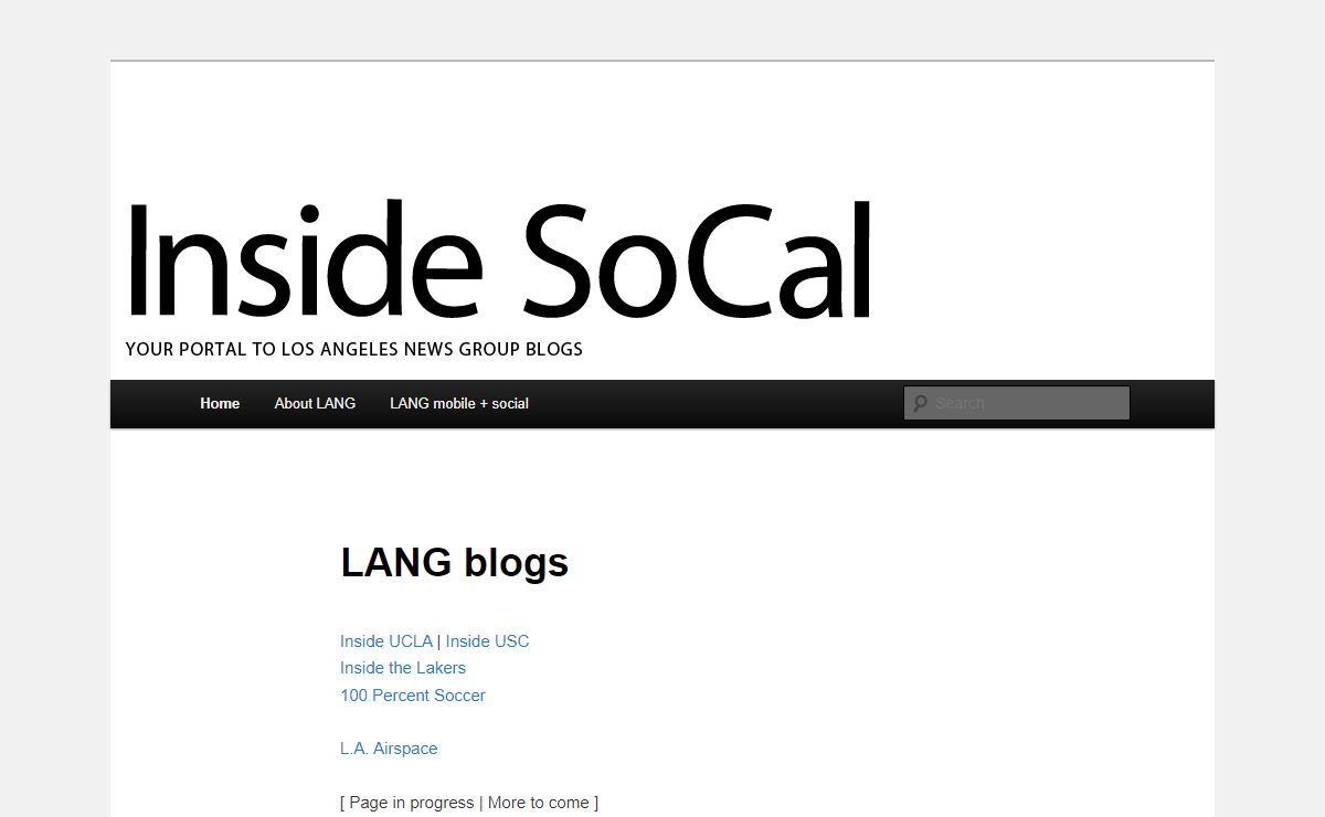 LANG blogs | InsideSoCal.com