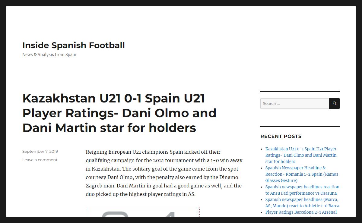 Inside Spanish Football – News & Analysis from Spain