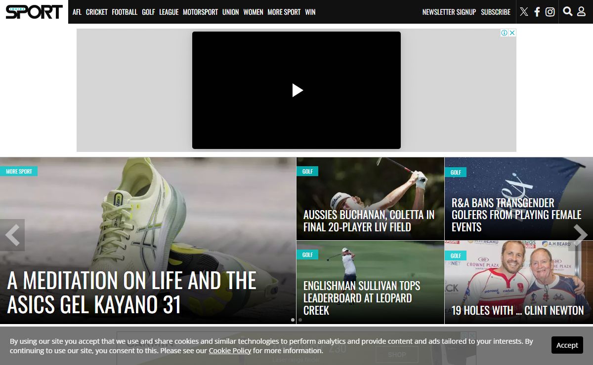 Inside Sport - Australia's premier sports magazine and website