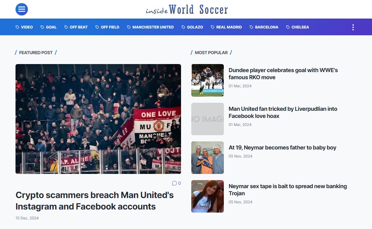inside World Soccer