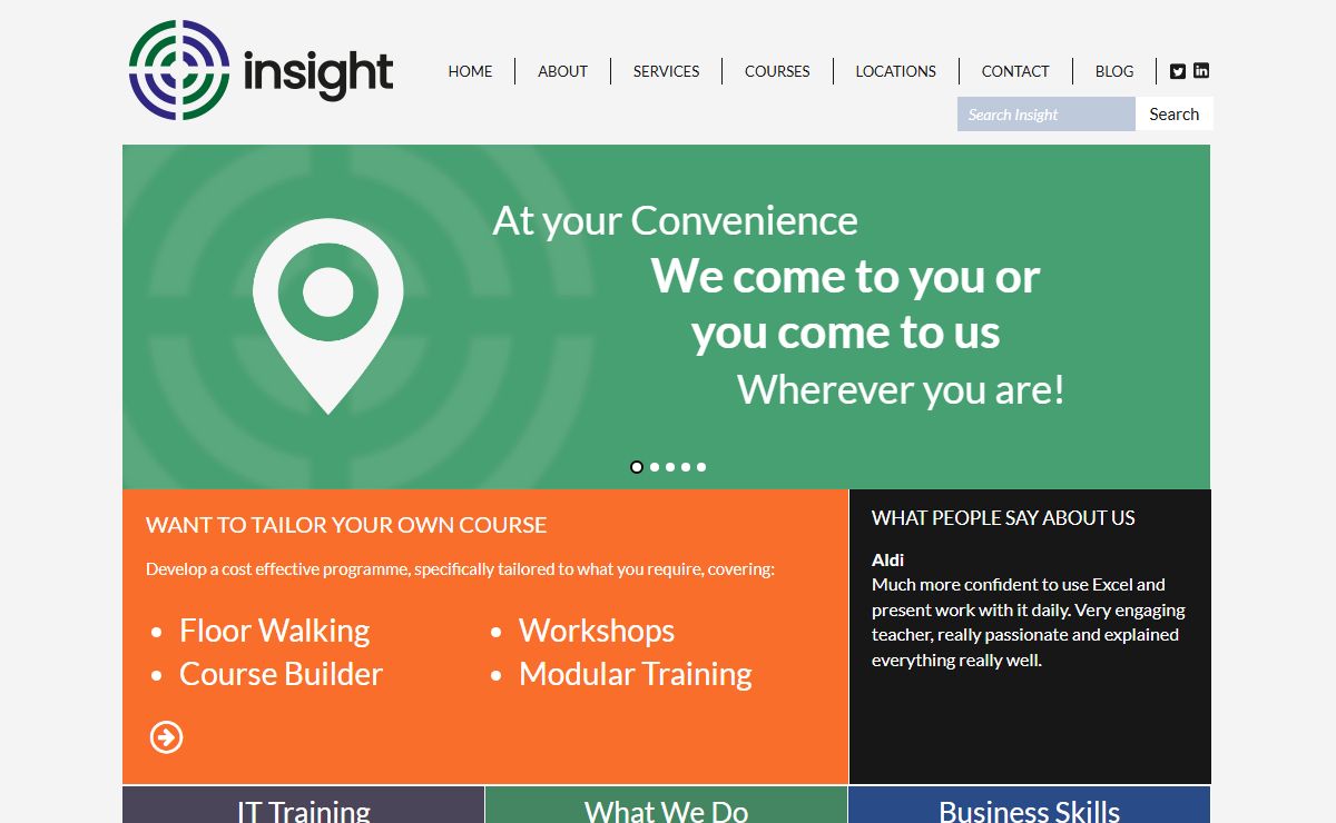 Insight IT Training | Making it easy