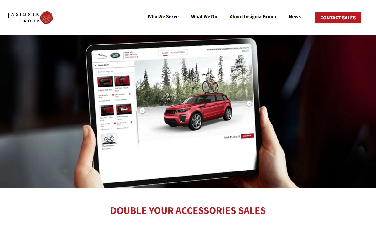 Insignia Group | Vehicle Accessory Sales Software & Consulting Services