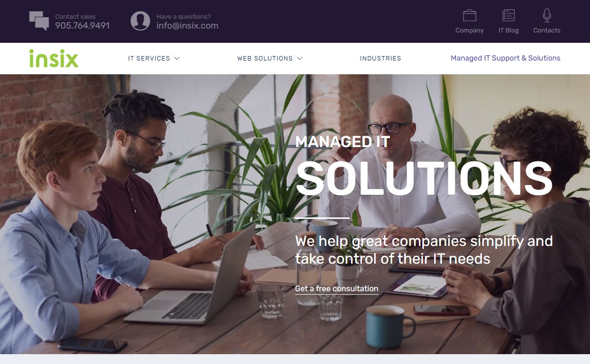 Insix - Managed IT Services in Toronto