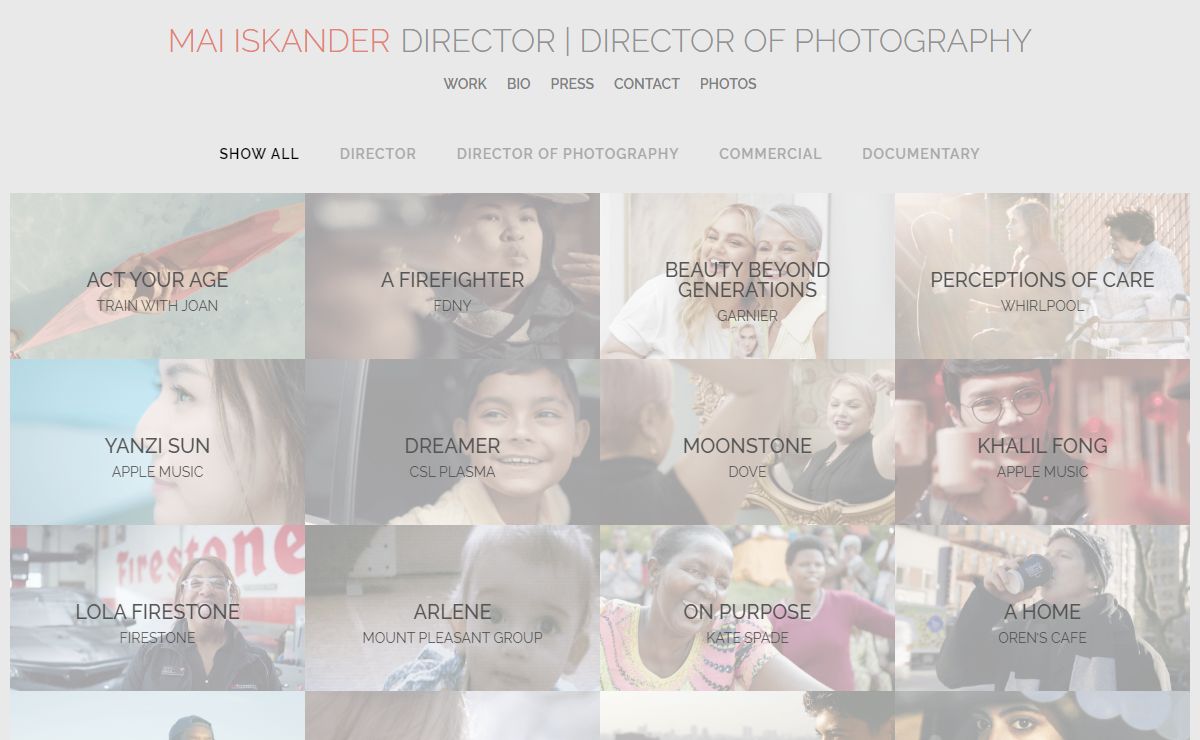 Mai Iskander – DIRECTOR | DIRECTOR OF PHOTOGRAPHY